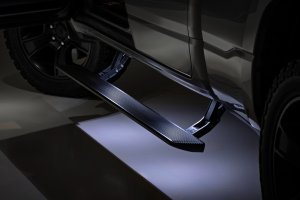 Ram 1500 TRX Power Running Boards - Rough Country - HT-Series - '21-'24